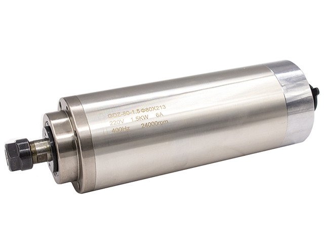 Фрезерный шпиндель GDZ-80-1.5 Er16 водяное охл.