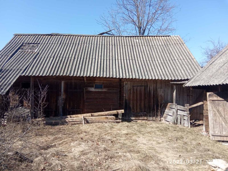 Дом в деревне рядом речка и лес