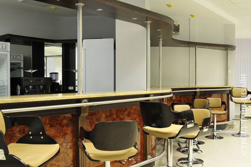 Мы проектируем и изготавливаем - Барные стойки, стойки ресепшн, столы