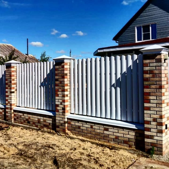 Металлоштакетник ЕВРОПЛАНКА 120 мм / Собственное производство / Минск