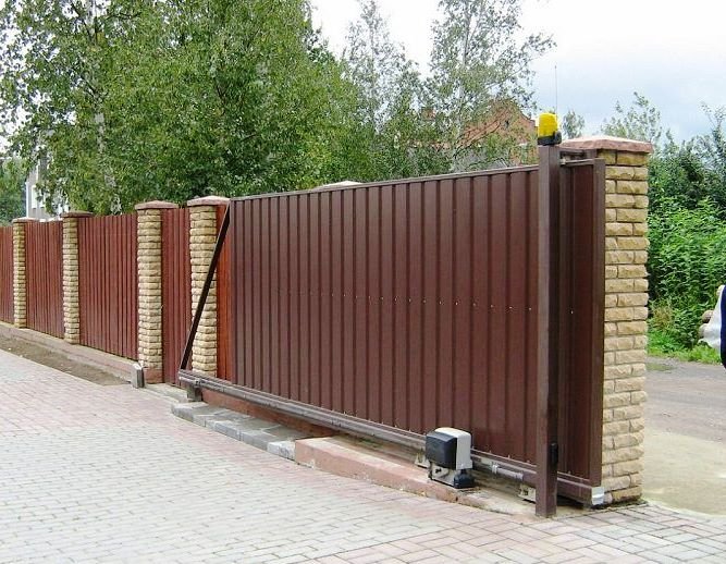 Сварные ворота по индивидуальным проектам