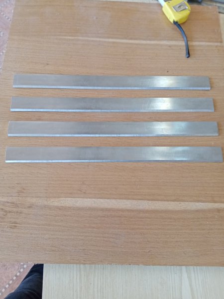 Строгальные ножи для фуганка, ножи для рейсмуса