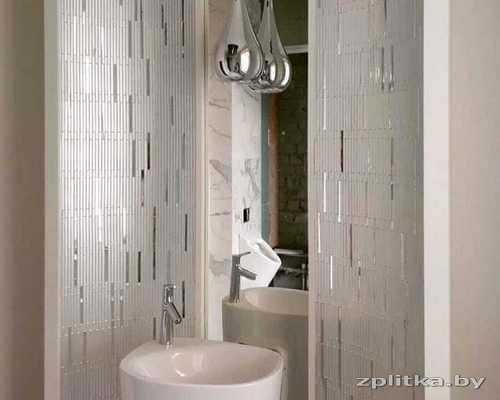 зеркало в виде мозаики зеркальной