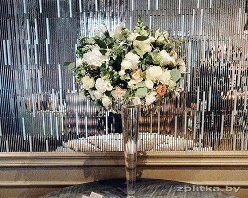 зеркало в виде мозаики зеркальной