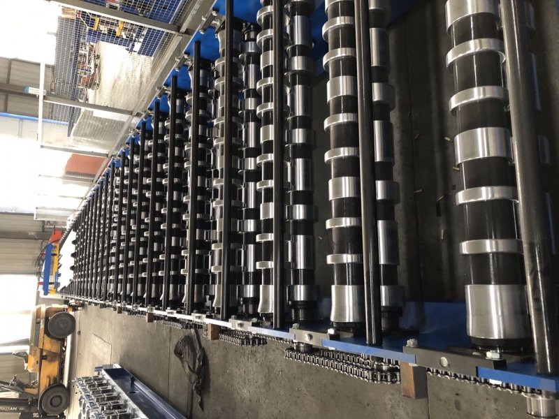 Оборудование для производства профнастила Н60 из Китая