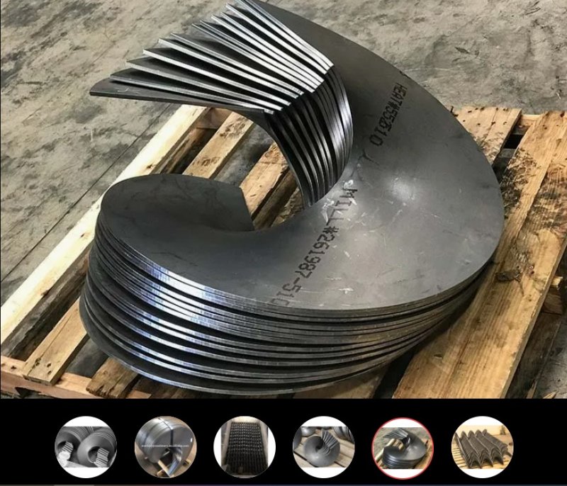 Шнеки, Витки шнеков, спирали