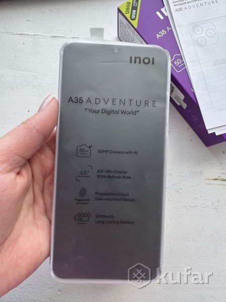 INOI A35 ADVENTURE новый. озу 4+8 ,