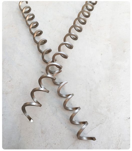 Витки шнека и шнековые спирали