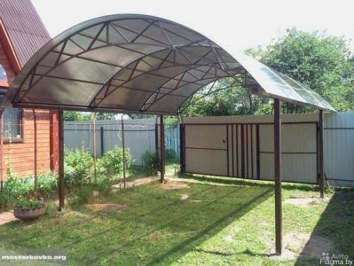 Навес односкатный